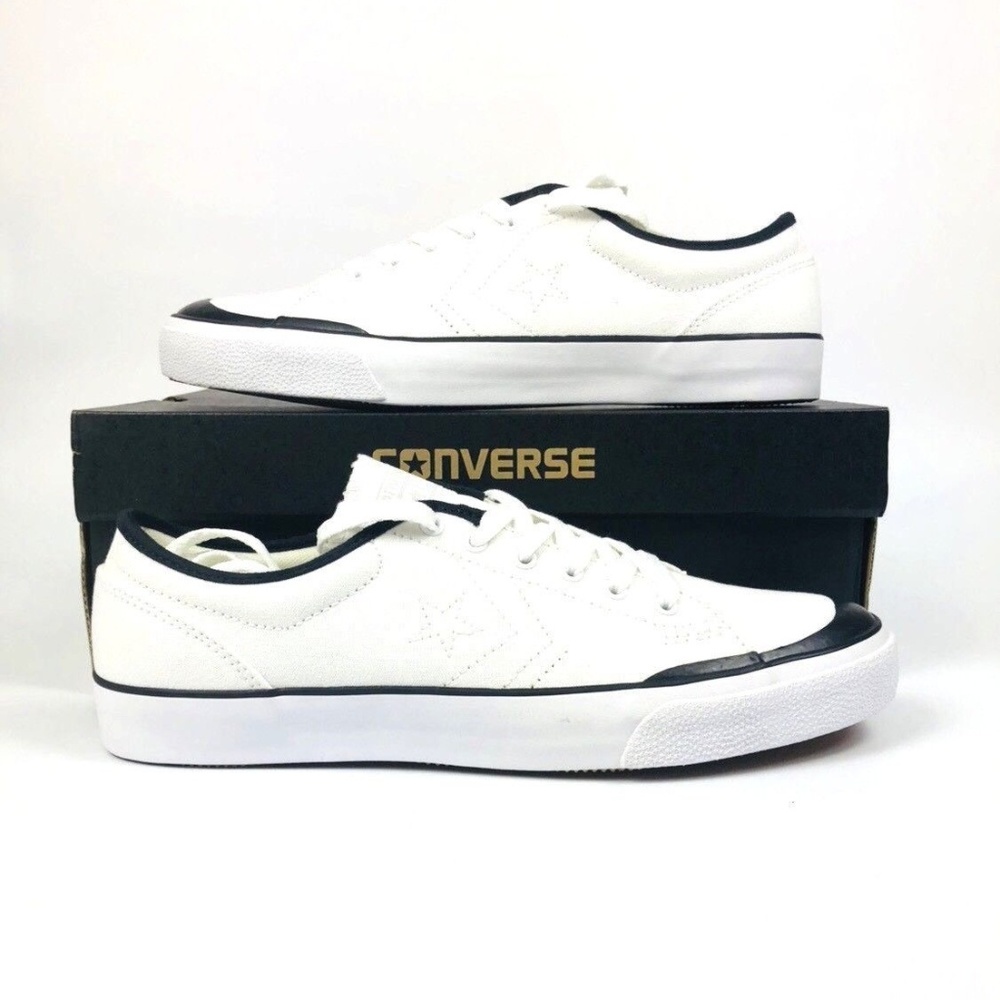 CONVERSE "SUMNER" WHITE/BLACK/MOUSE